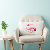 Coussin Rectangle Jeter l'oreiller avec un design d'amour élégant (Chaise)