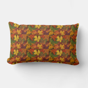 Coussin Rectangle Jeter l'oreiller "TOMBER/AUTOMNE/FEUILLES"