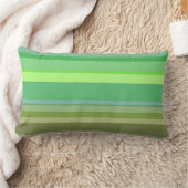 Coussin Rectangle Jeter l'oreiller vert bande (Couverture)