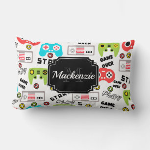 Coussin Rectangle Jeu vidéo Retro