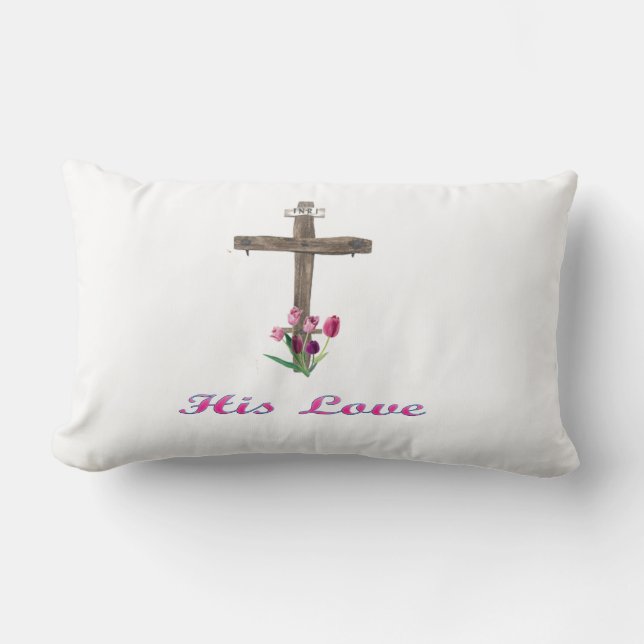 Coussin Rectangle john 3:16 (Recto)