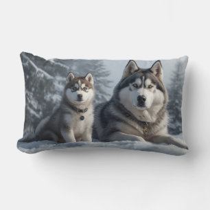 Coussin Rectangle Joli Husky