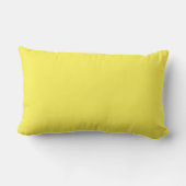 Coussin Rectangle Joli Motif Pois jaune (Verso)