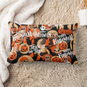 Coussin Rectangle Jolies et effrayantes vibrations effrayantes d'Ha