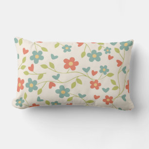 Coussin Rectangle Jolies Maisonnettes En Plusieurs Couleurs