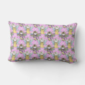Coussin Rectangle Jolis motifs de fées et d'étoiles et de lunes (Verso)