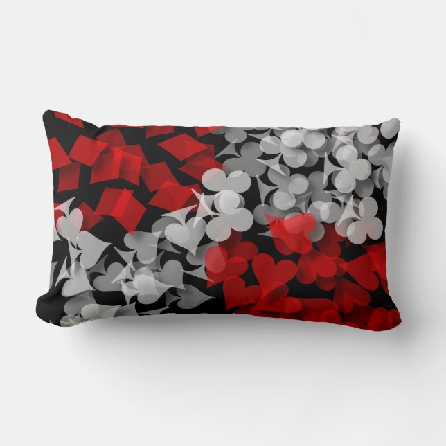 Coussin Rectangle Joueur chanceux (Recto)