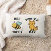 Coussin Rectangle Jour de l'Abeille heureux et parfait (Couverture)