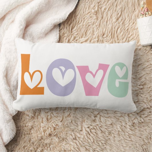 Coussin Rectangle Jour des Valentines (Couverture)