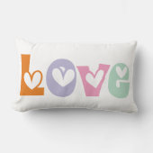 Coussin Rectangle Jour des Valentines (Recto)