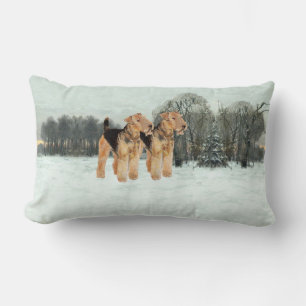 Coussin Rectangle Jour enneigé