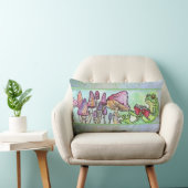 Coussin Rectangle Journal de la grenouille du livre d'histoire (Chaise)