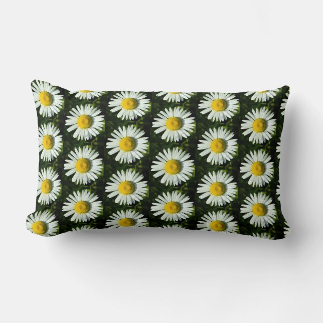 Coussin Rectangle Jours de marguerite (Recto)