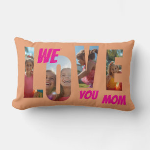 Coussin Rectangle Joyeuse Fête des Mères Amour