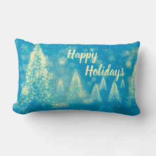 Coussin Rectangle Joyeuses fêtes de Noël