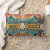 Coussin Rectangle Joyeux gâteau d'anniversaire (Couverture)