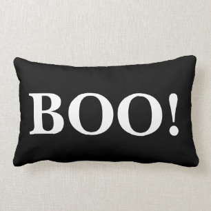 Coussin Rectangle Joyeux Halloween Black Boo !