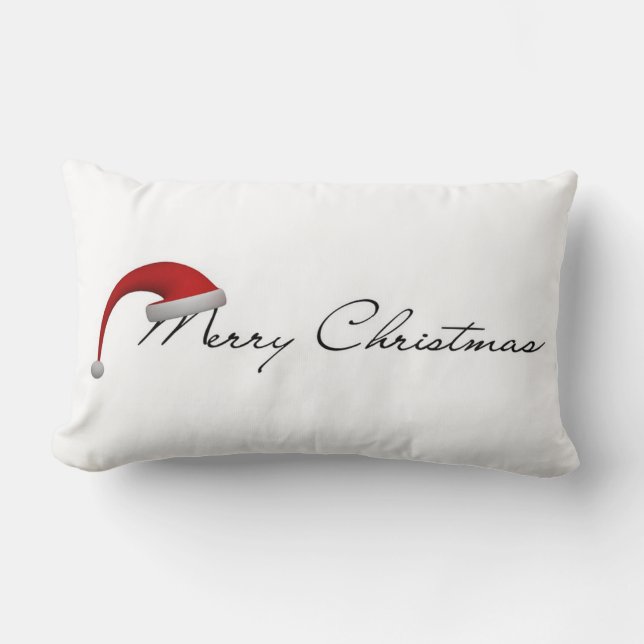 Coussin Rectangle Joyeux Noël (Recto)