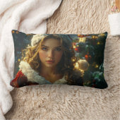 Coussin Rectangle JOYEUX NOËL par Santa Girl (Couverture)