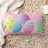 Coussin Rectangle Joyeux oeufs de Pâques (Couverture)