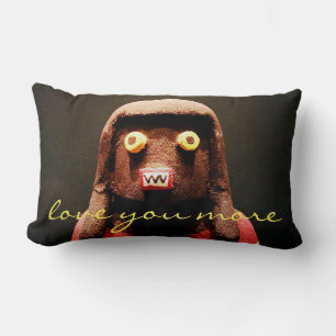 Coussin Rectangle Kachina Doll Photo Love You Plus Script Citation G