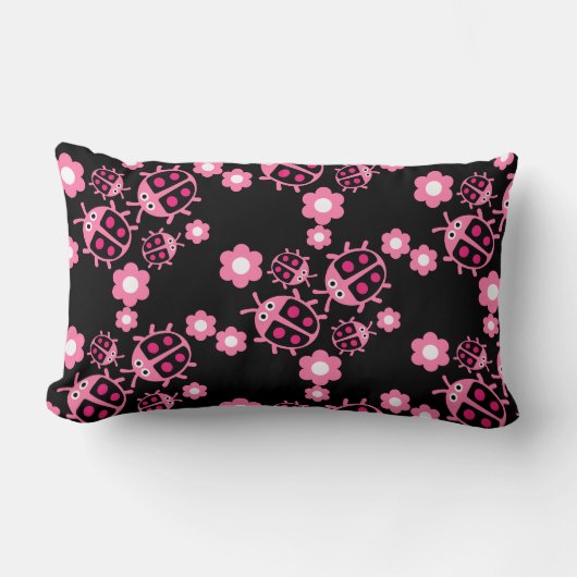 Coussin Rectangle Kids Coccinellidae coccinelle (Recto)