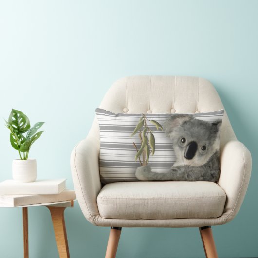 Coussin Rectangle Koala mignon (Chaise)