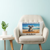 Coussin Rectangle Koala plage de sable Australie le meilleur endroit (Chaise)