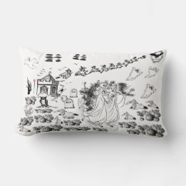 Coussin Rectangle La cérémonie hantée -