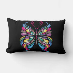 Coussin Rectangle la conception papillon