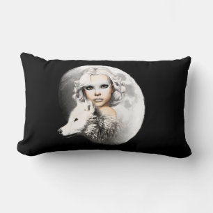 Coussin Rectangle La Dame de la Lune