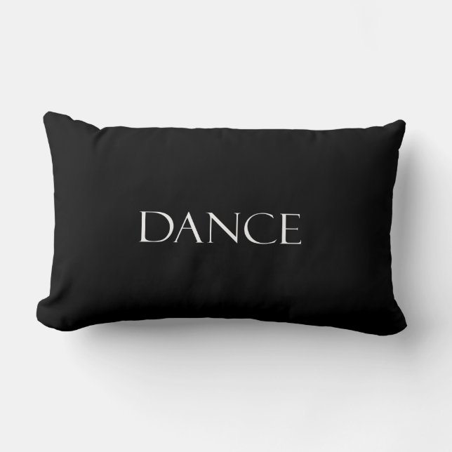 Coussin Rectangle La danse cite la citation inspirée de danse (Recto)
