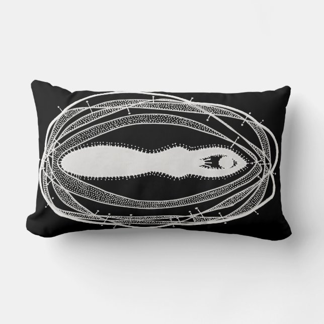 Coussin Rectangle La déesse de Juno Yoni (Recto)