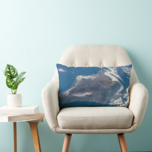 Coussin Rectangle La Grande Île D'Hawaï Et Ses Montagnes