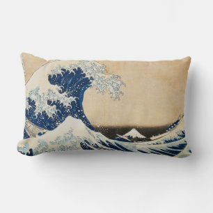 Coussin Rectangle La Grande Vague au large de Kanagawa par Hokusai