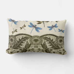 Coussin Rectangle La libellule à la dentelle