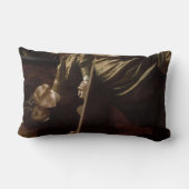 Coussin Rectangle La Lune de miel du peintre (de Frederic Leighton) (Verso)