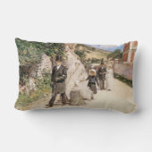 Coussin Rectangle La Marche Nuptiale par Robinson, Jeunes Mariés de  (Verso)