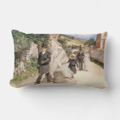 Coussin Rectangle La Marche Nuptiale par Robinson, Jeunes Mariés de  (Recto)