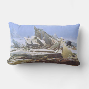Coussin Rectangle La mer polaire de glace (par Caspar David Friedric