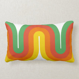 Coussin Rectangle La moitié du siècle courbe le carreau 13x21