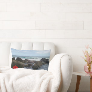 Coussin Rectangle La plage de Hanakapi'ai