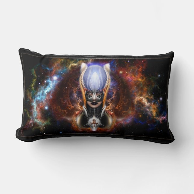 Coussin Rectangle La Princesse Arzookienne Des Quatre Nébuleux (Recto)