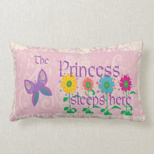 Coussin Rectangle La princesse Sleeps Here Pillow