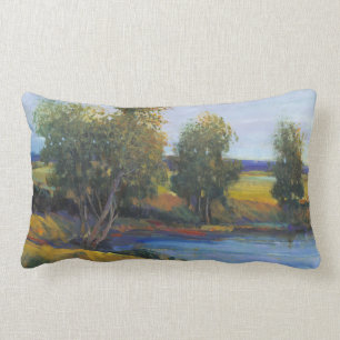 Coussin Rectangle La réflexion II de l'arbre