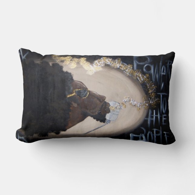 Coussin Rectangle La Révolution Ne Sera Pas Télévisée (Recto)