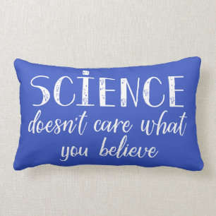 Coussin Rectangle La Science ne s'inquiète pas ce que vous croyez