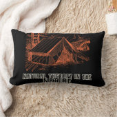 Coussin Rectangle La thérapie naturelle dans la nature (Couverture)