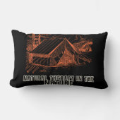 Coussin Rectangle La thérapie naturelle dans la nature (Recto)