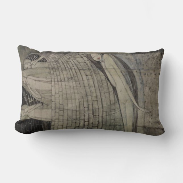 Coussin Rectangle La vérité est au fond du puits (Recto)